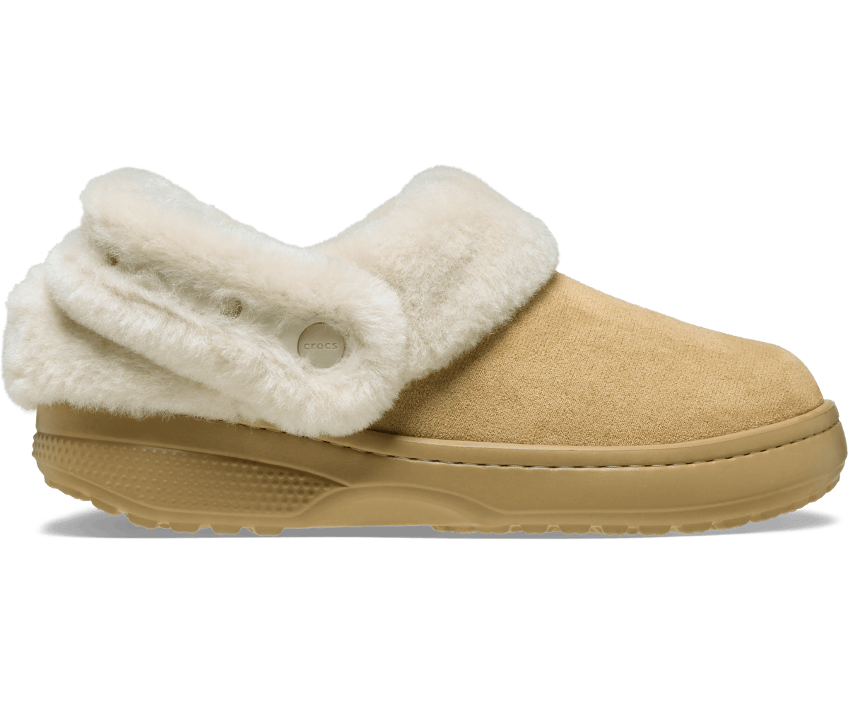 Classic Unfurgettable Vegan Suede Clog - Tan