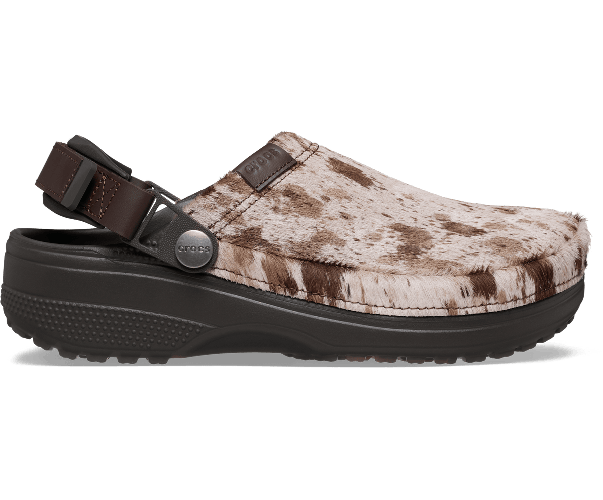 Crafted Pony Hair Clog - Espresso