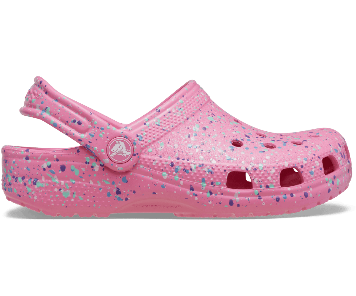 Kids’ Classic Splatter Paint Clog - Pink Lemonade/Multi